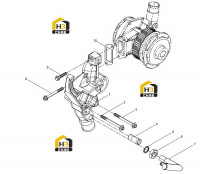 Патрубок водяной