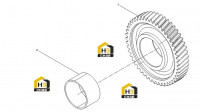 Шестерня промежуточная в сборе