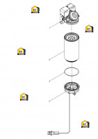Фильтр топливный грубой очистки