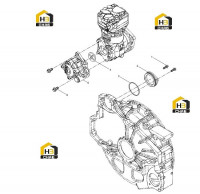 Гидронасос в сборе