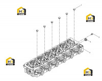 Головка цилиндра в сборе