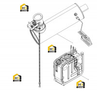 Глушитель и бак мочевины