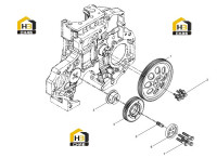 Группа зубчатых передач