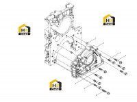 Насос масляный в сборе
