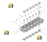 Полость штоковая