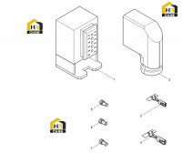 Узел отверстия насоса