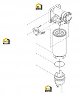 Фильтр топливный с комплектующими