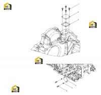 Пластина перекрывающая блока цилиндров