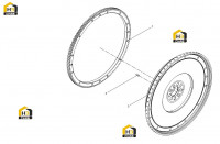 Венец маховика двигателя