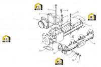 Коллектор впускной и выпускной