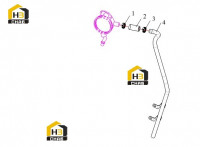 Трубка вентиляции картера