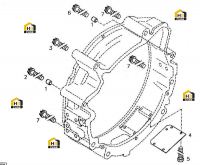 Болты соединительного корпуса
