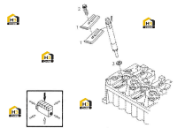 Крепеж впрыска топлива