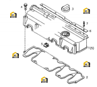 Крышка клапанная