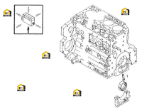 Форсунка охлаждения поршня