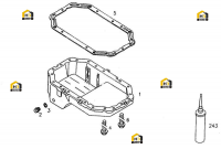 Поддон масляный