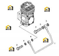 Трубка смазочного масла