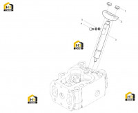 Форсунка топливная с креплением