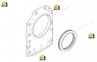 Прокладка задней крышки