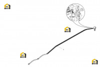 Топливопровод низкого давления в сборе