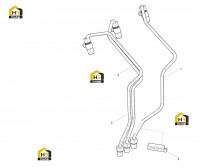 Топливопровод высокого давления в сборе