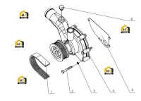 Насос водяной