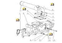 Комплектующие впускного коллектора B9V04-1008100/02&D7E01-1008500/03