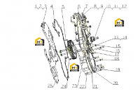 Детали корпуса редуктора A8601-1002200/10