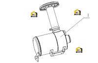 Фильтр воздушный в сборе B7616-1109000/03