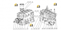 Комплектующие блока цилиндров D7019-1002000/10