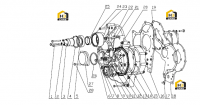 Детали корпуса редуктора D30-1002030A/08
