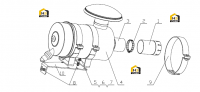 Фильтр воздушный в сборе D7019-1109000/06