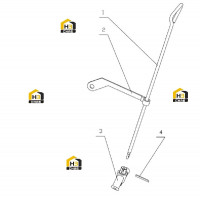 Клапан выпускной для воды в сборе