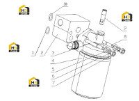 Фильтр масляный в сборе