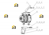 Генератор в сборе