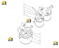 Фильтр топливный в сборе B8303-1105000.07