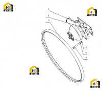 Насос водяной в сборе 311-1307000.04