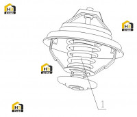 Термостат в сборе 340-1306000.03