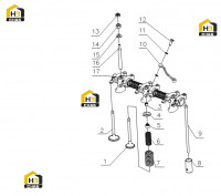 Толкатель клапана в сборе 430-1007000.06