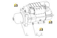 Стартер L47YA-3708000/01