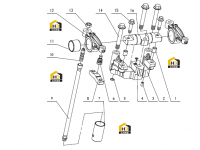 Узел клапанного механизма в сборе LN100-1007000/03