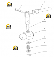 Кран для слива воды