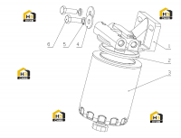 Фильтр топливный в сборе