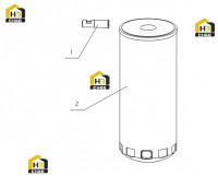 Фильтр масляный в сборе J8001-1012000.03