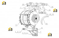 Генератор J8004-3701000.06