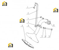 Патрубок маслозаборный 1640H-1010000.05