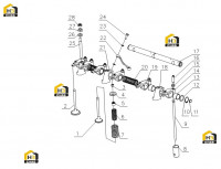Толкатель клапана в сборе J3200-1007000.07