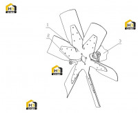 Вентилятор в сборе 396-1308000.02