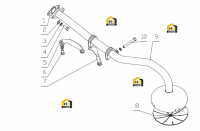 Патрубок маслозаборный J3600-1010000/12