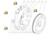 Маховик в сборе